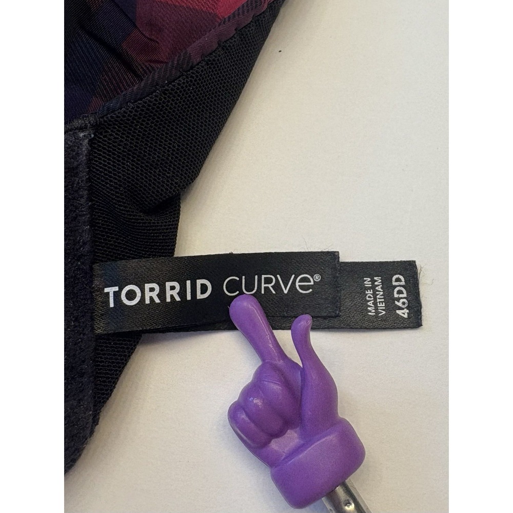Torrid 360 Back Smoothing Lightly Lined Full Cove… - image 6